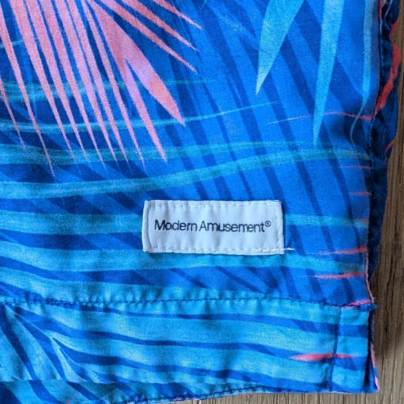 Men's Pacsun Modern Amusement Tropical Print Swim Shorts Size M - Picture 2 of 7